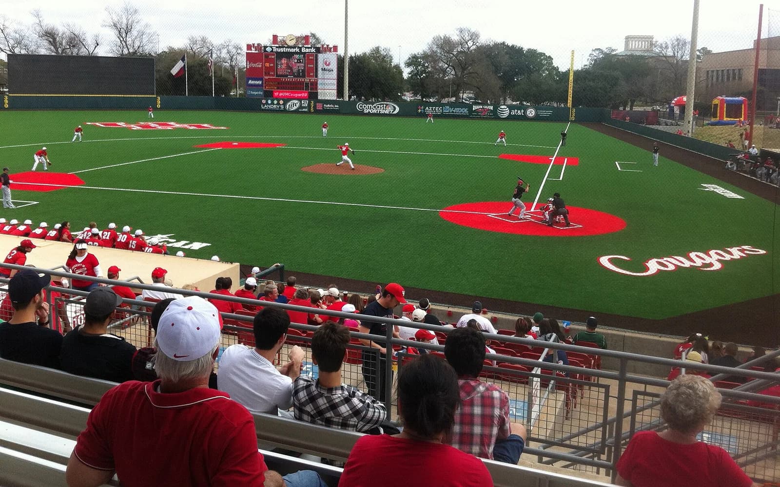 View of Schroeder Park, home of Houston baseball.