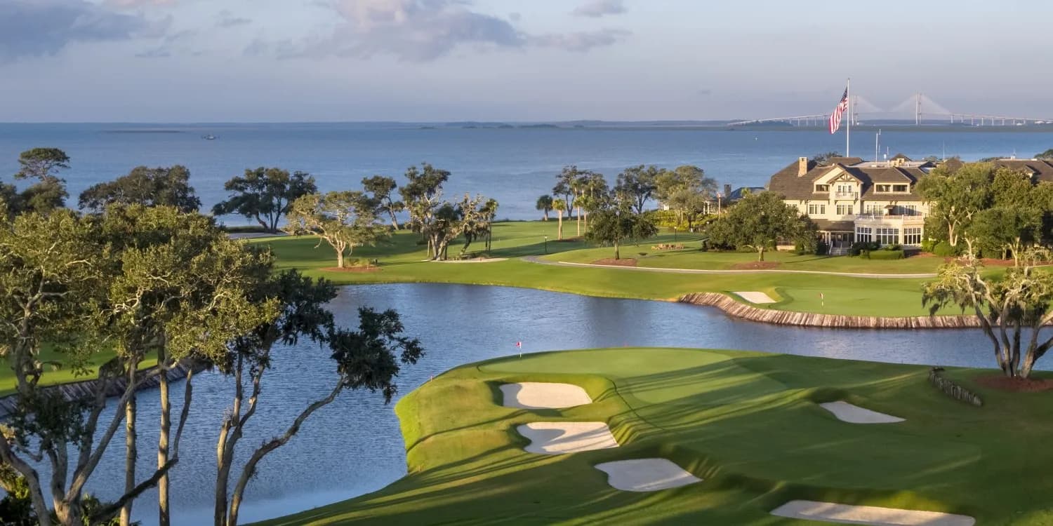 Sea Island Seaside Course — documentary venue view.