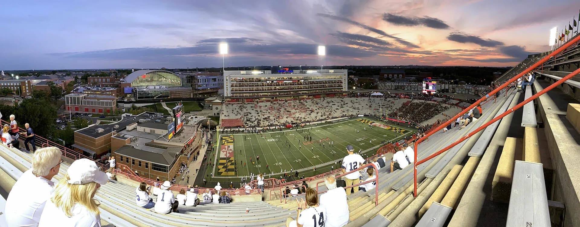SECU Stadium — Maryland Stadium - Pregame VS Penn State September 27 2019.