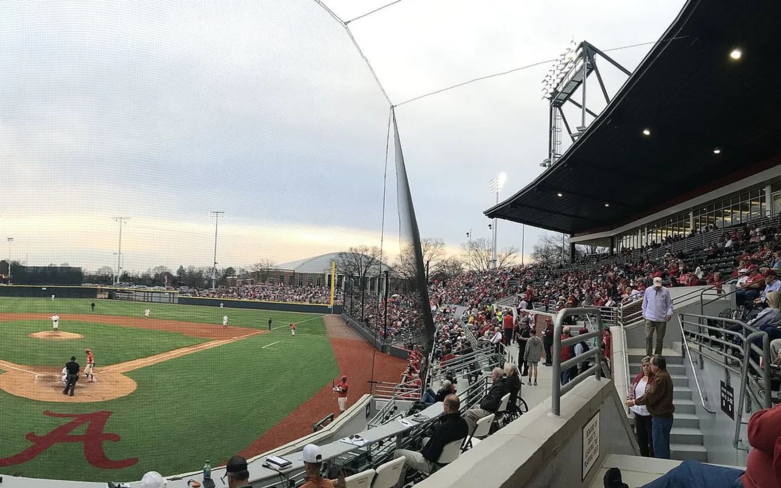 View of Sewell–Thomas Stadium, home of Alabama baseball.