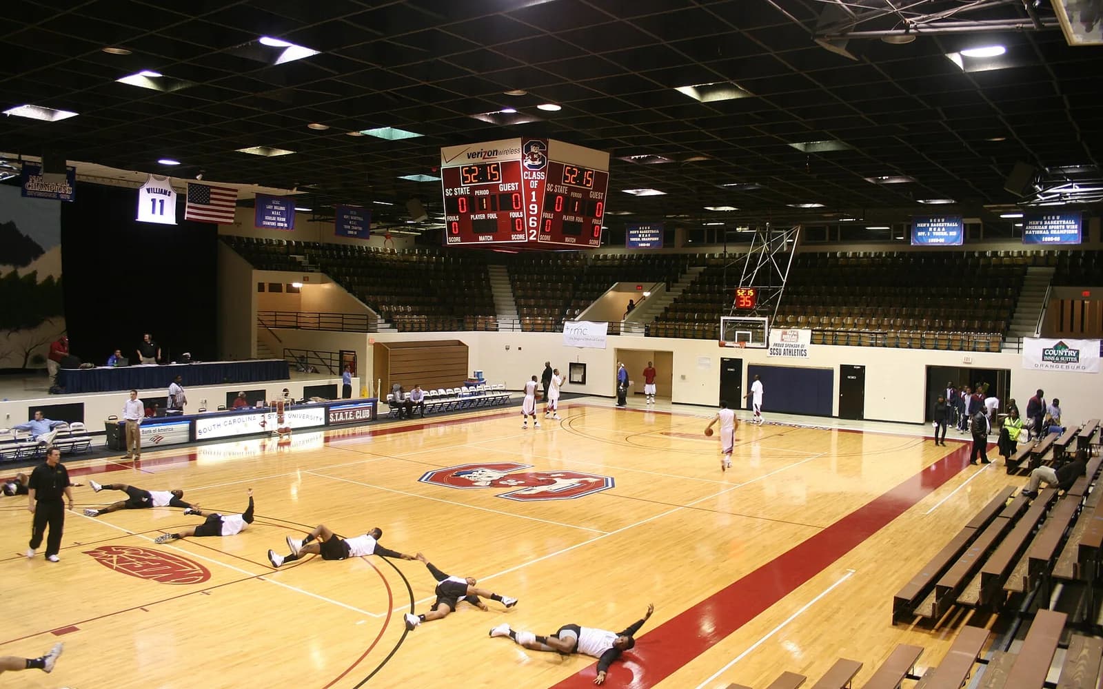 View of SHM Memorial Center, home of South Carolina State basketball.