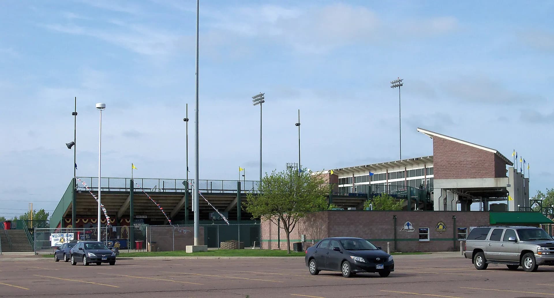 Exterior view at Sioux Falls Stadium in Sioux Falls, SD