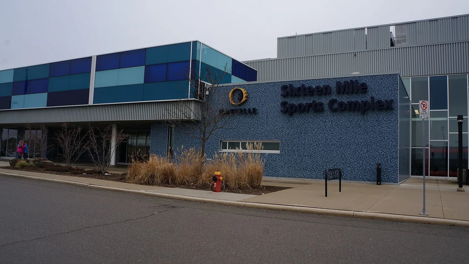 Exterior view at Sixteen Mile Sports Complex in Oakville, ON