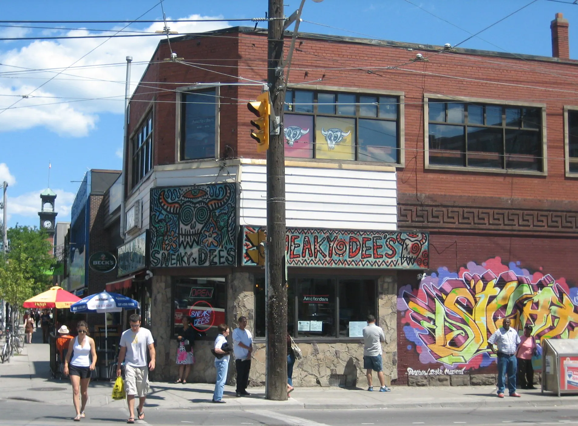 Exterior view at SNEAKY DEE'S in Toronto, ON