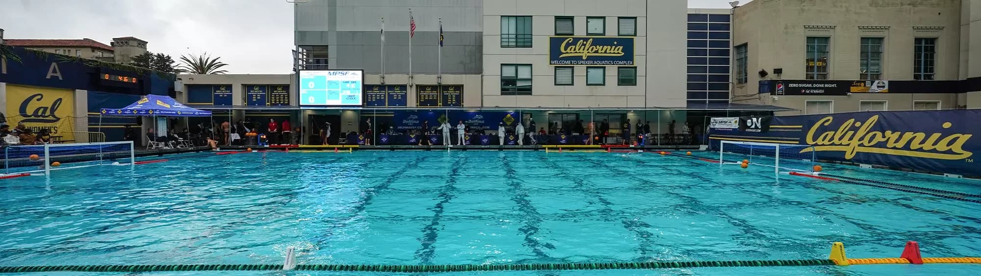 Spieker Aquatics Complex — documentary venue view.