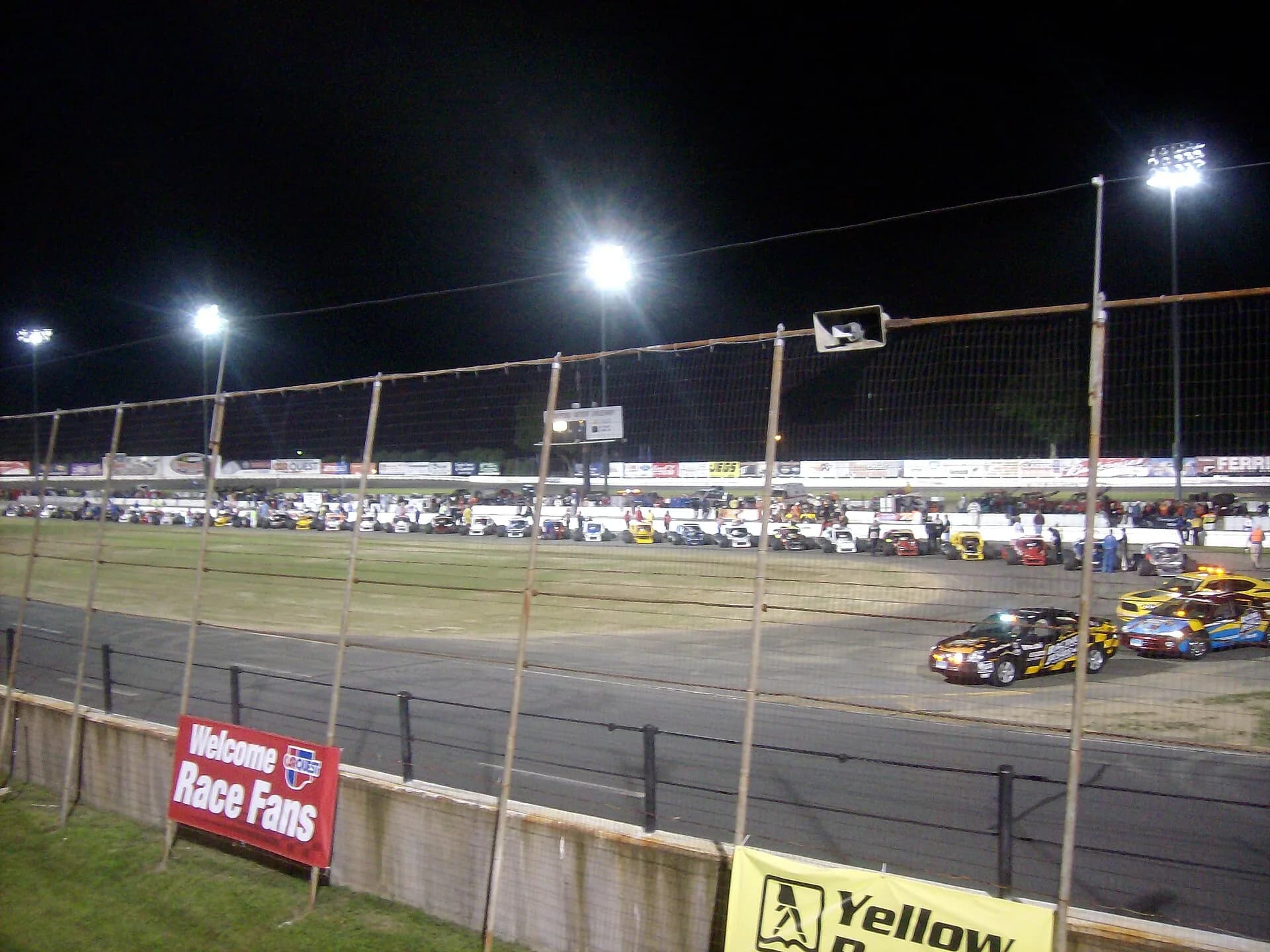 View of Stafford Motor Speedway in Stafford Springs.