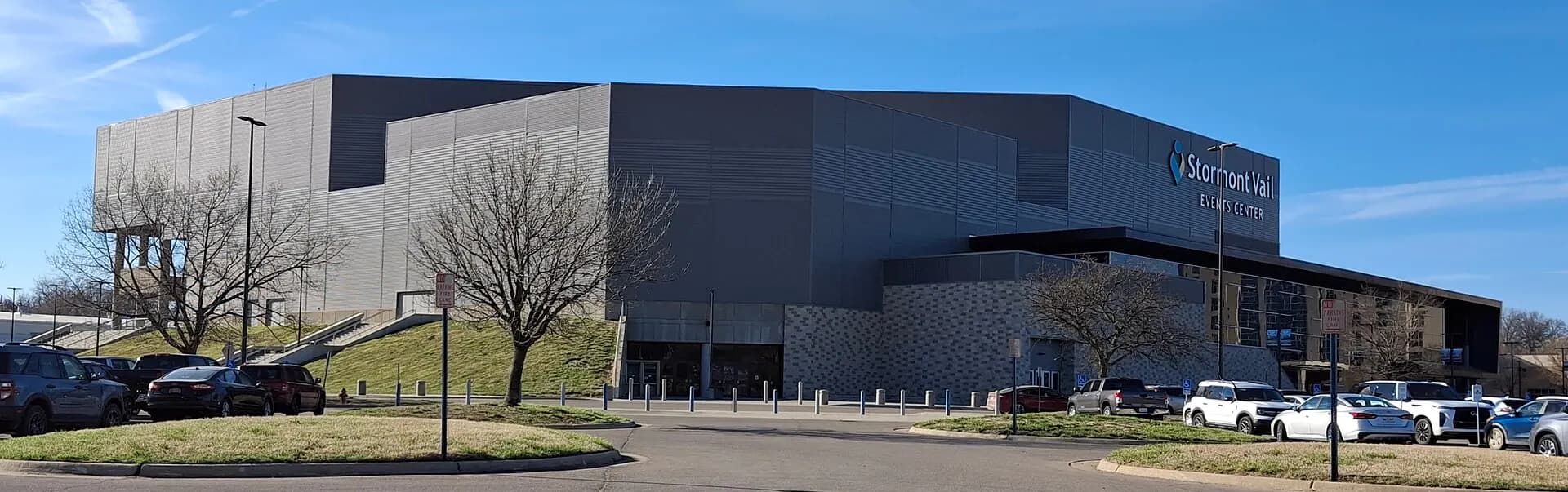 Stormont Vail Events Center main entrance in Topeka