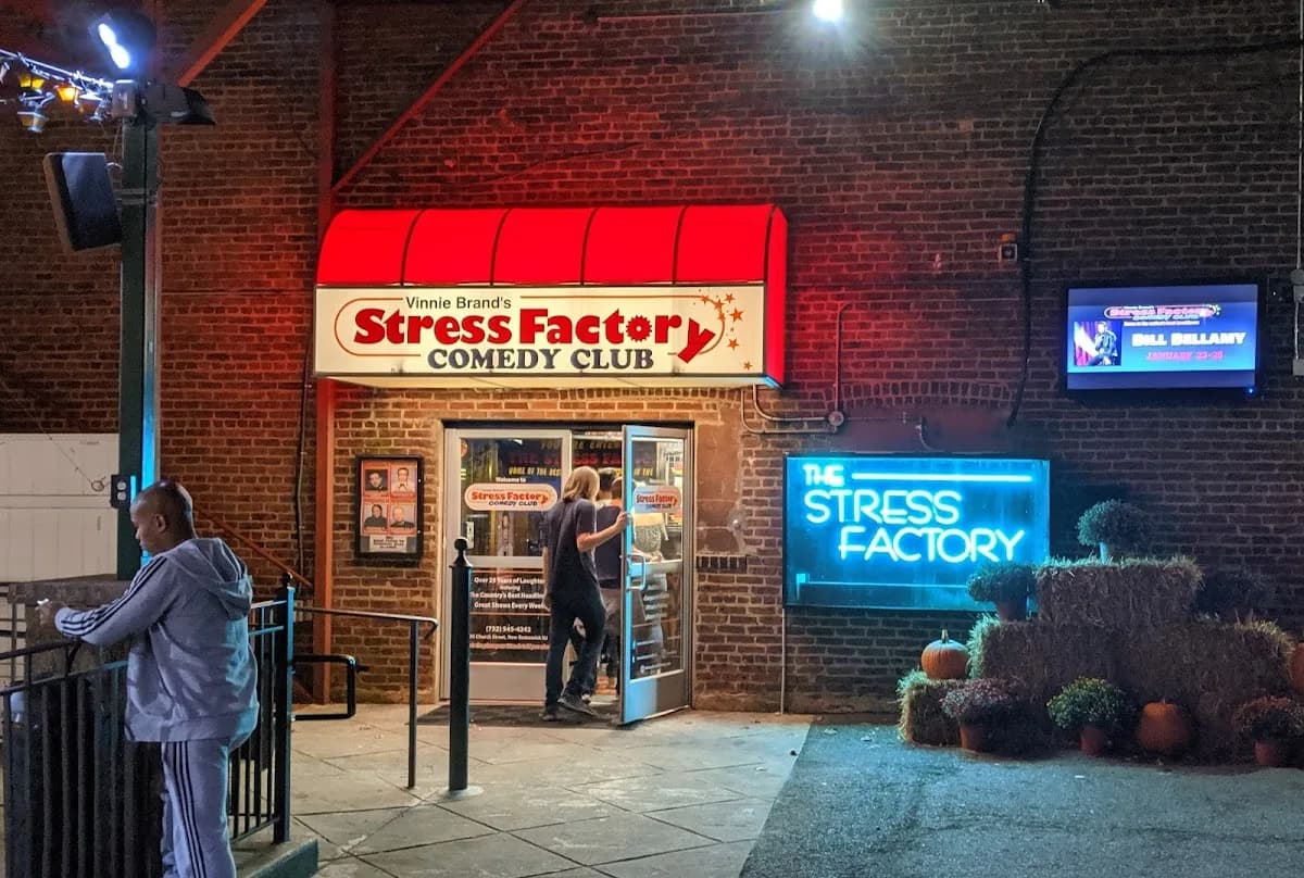 Stress Factory Comedy Club New Brunswick — documentary venue view.