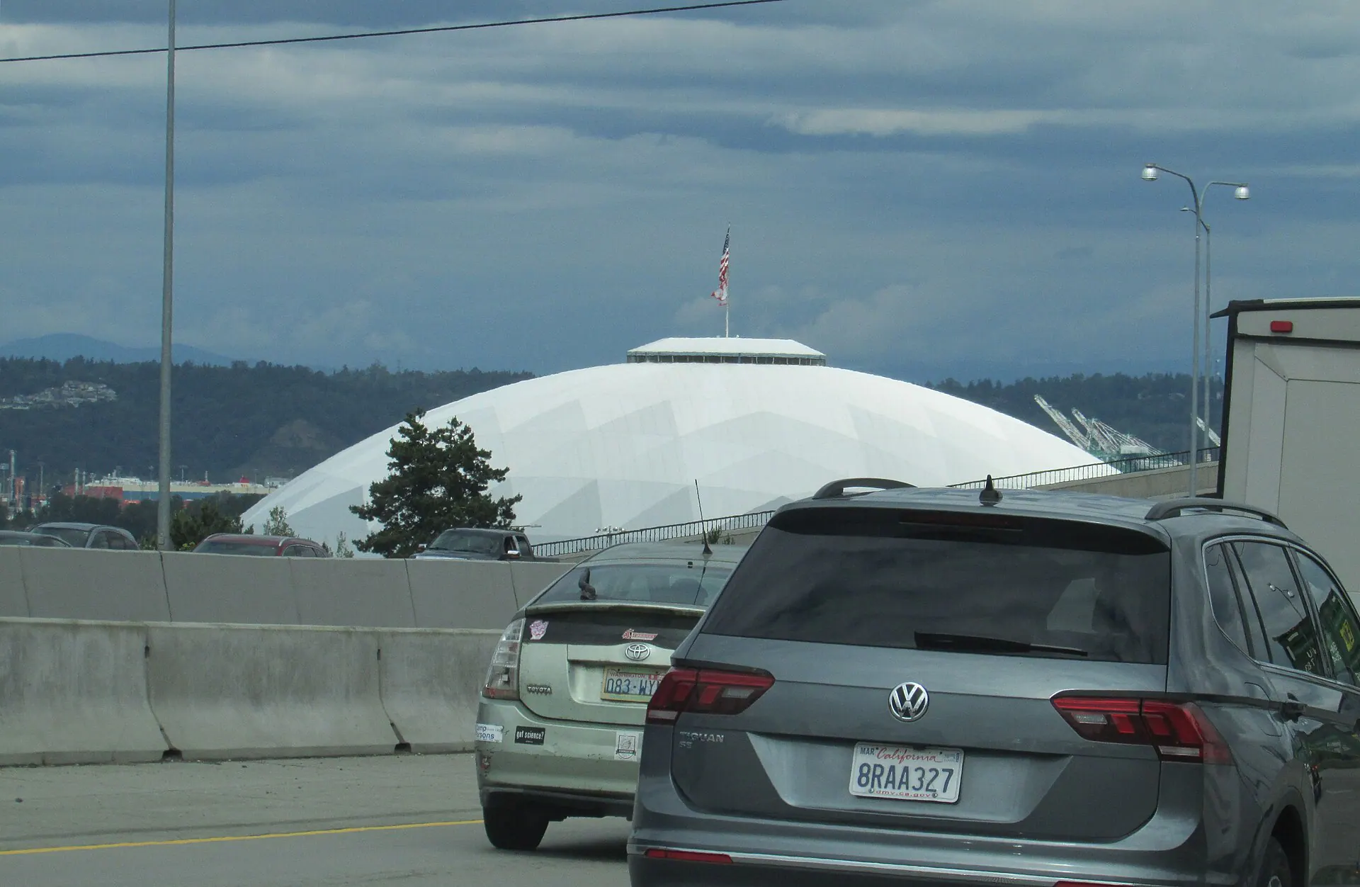Exterior view at Tacoma Dome in Tacoma, WA