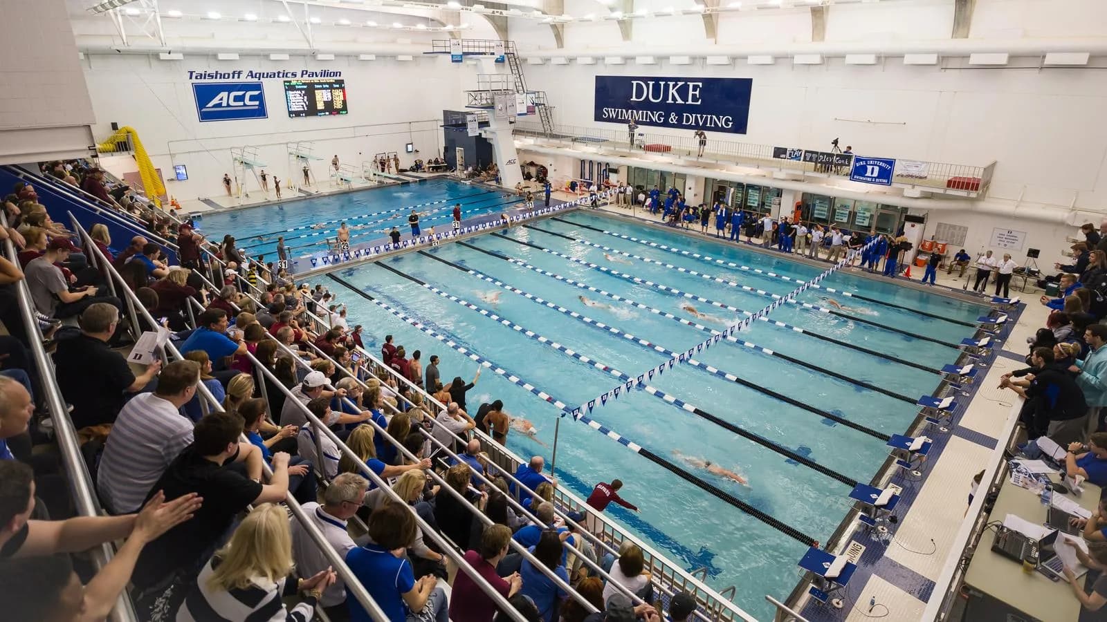 Taishoff Aquatics Pavilion — documentary venue view.