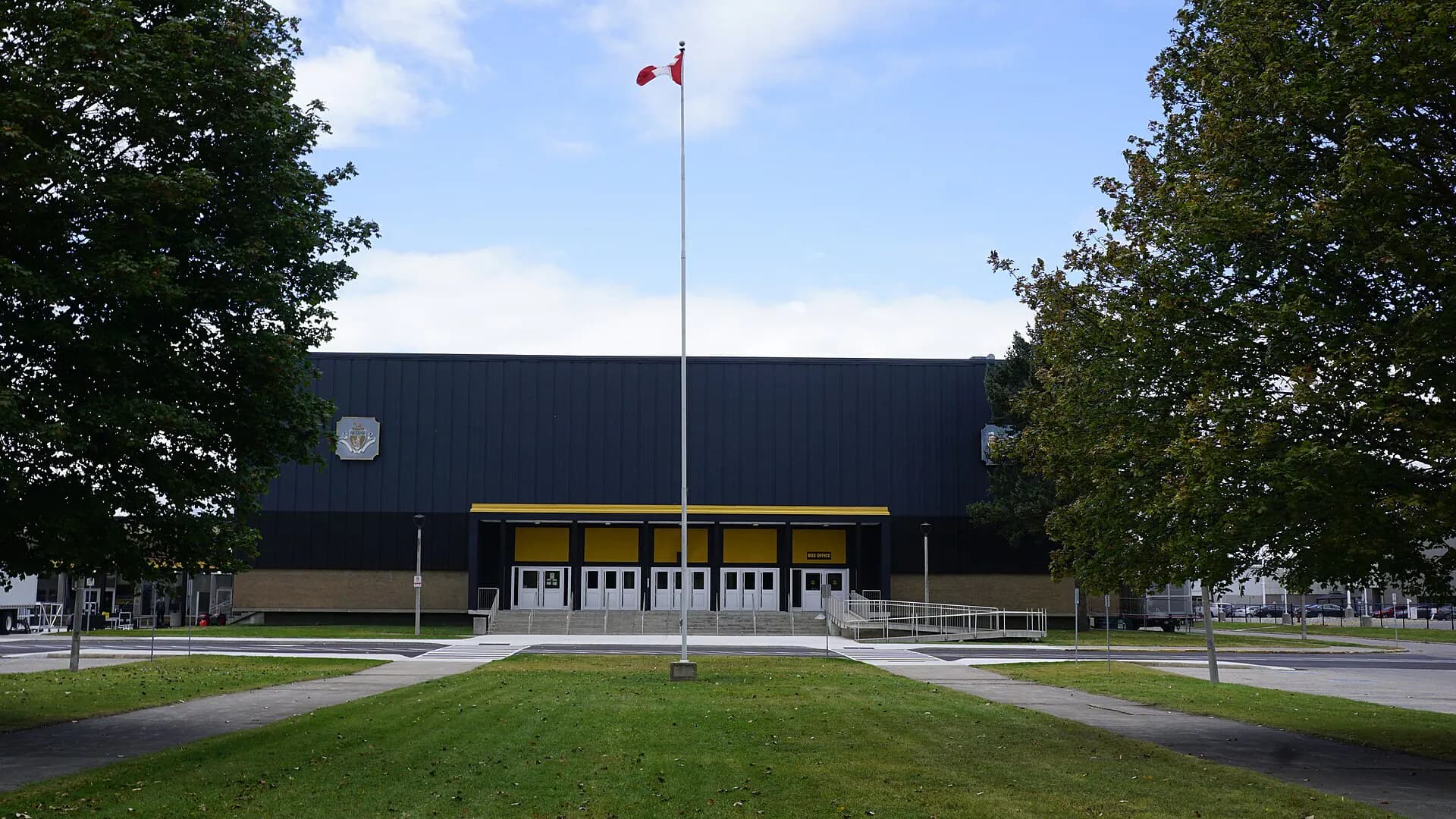 Exterior view at TD Civic Centre in Brantford, ON