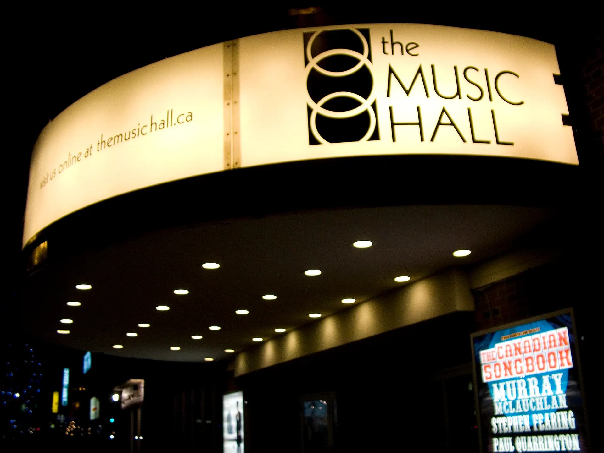 Exterior view at The Danforth Music Hall in Toronto, ON