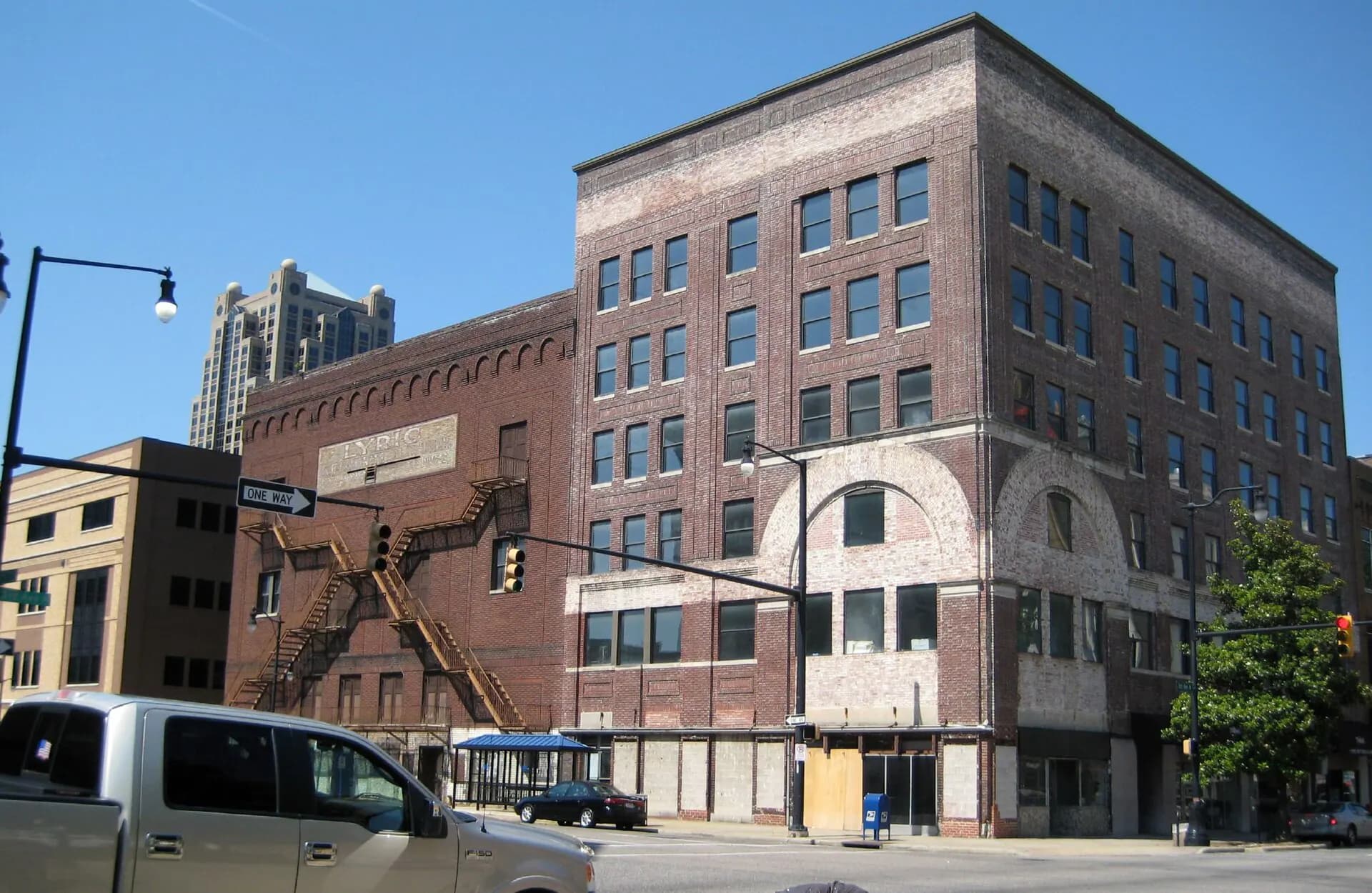 Exterior view at The Lyric Theatre in Birmingham, AL
