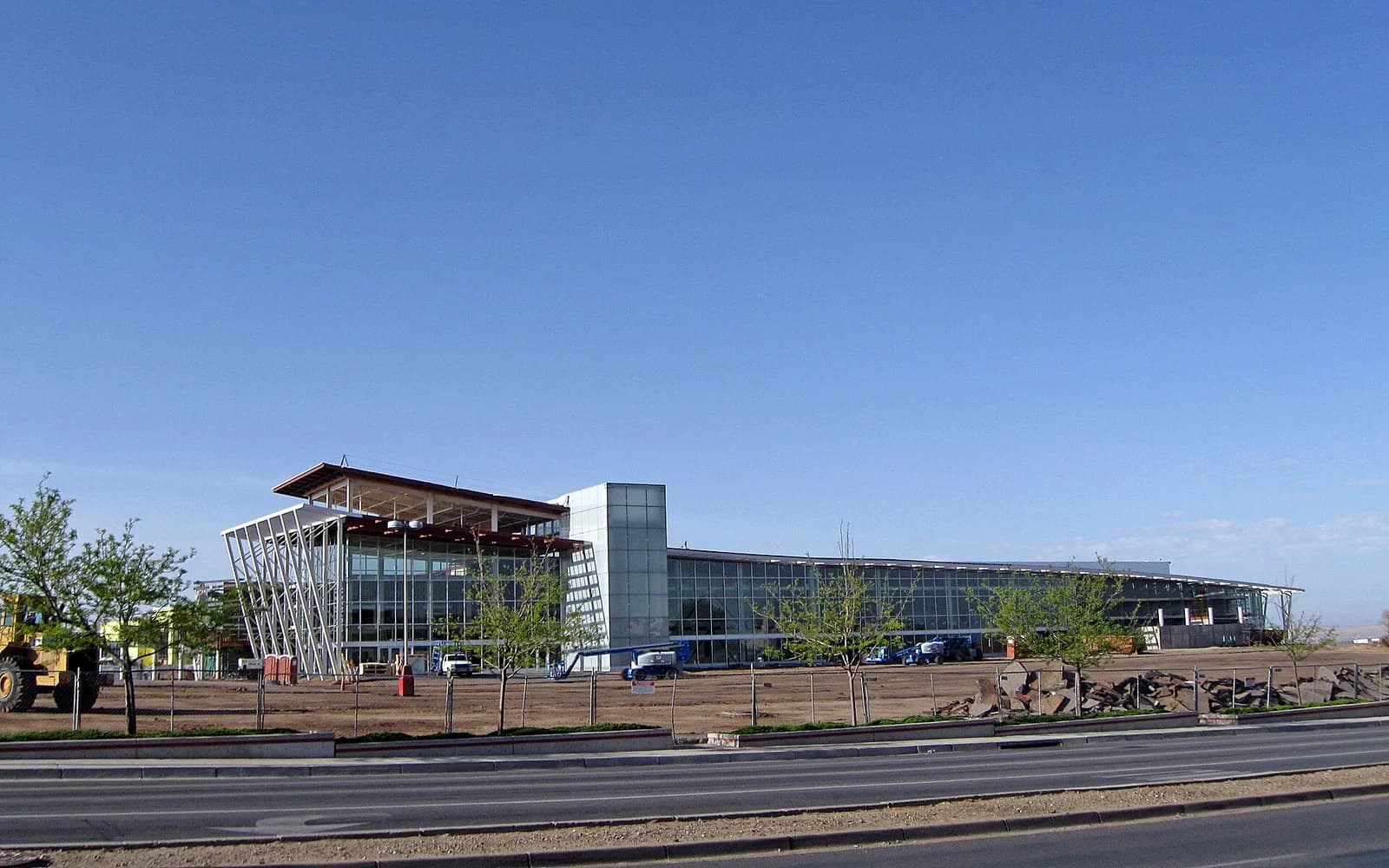 View of The Pit, home of New Mexico basketball.