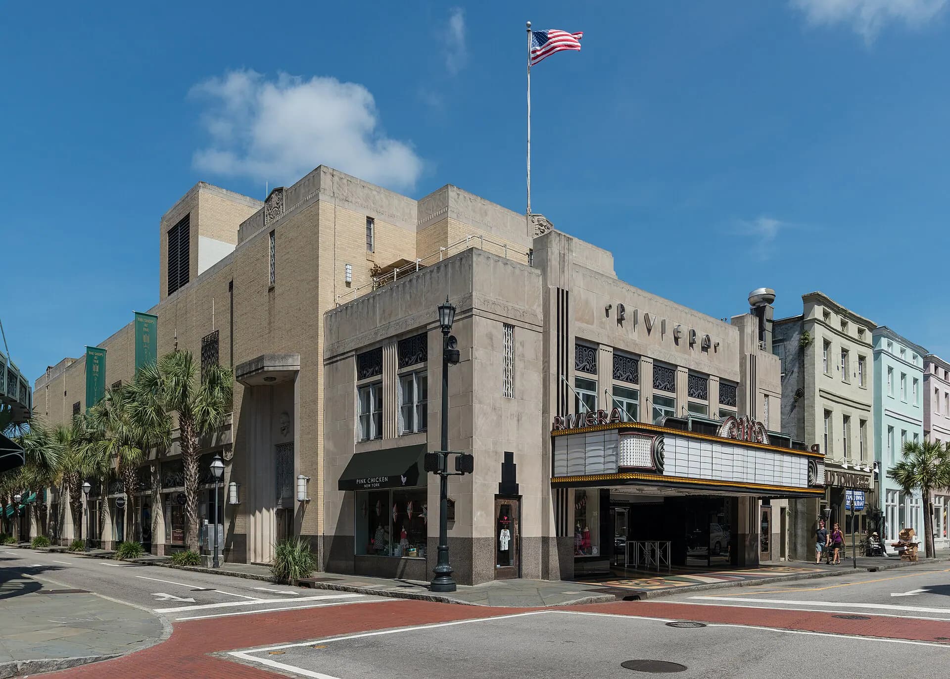 Exterior view at The Riviera Theater in Charleston, SC