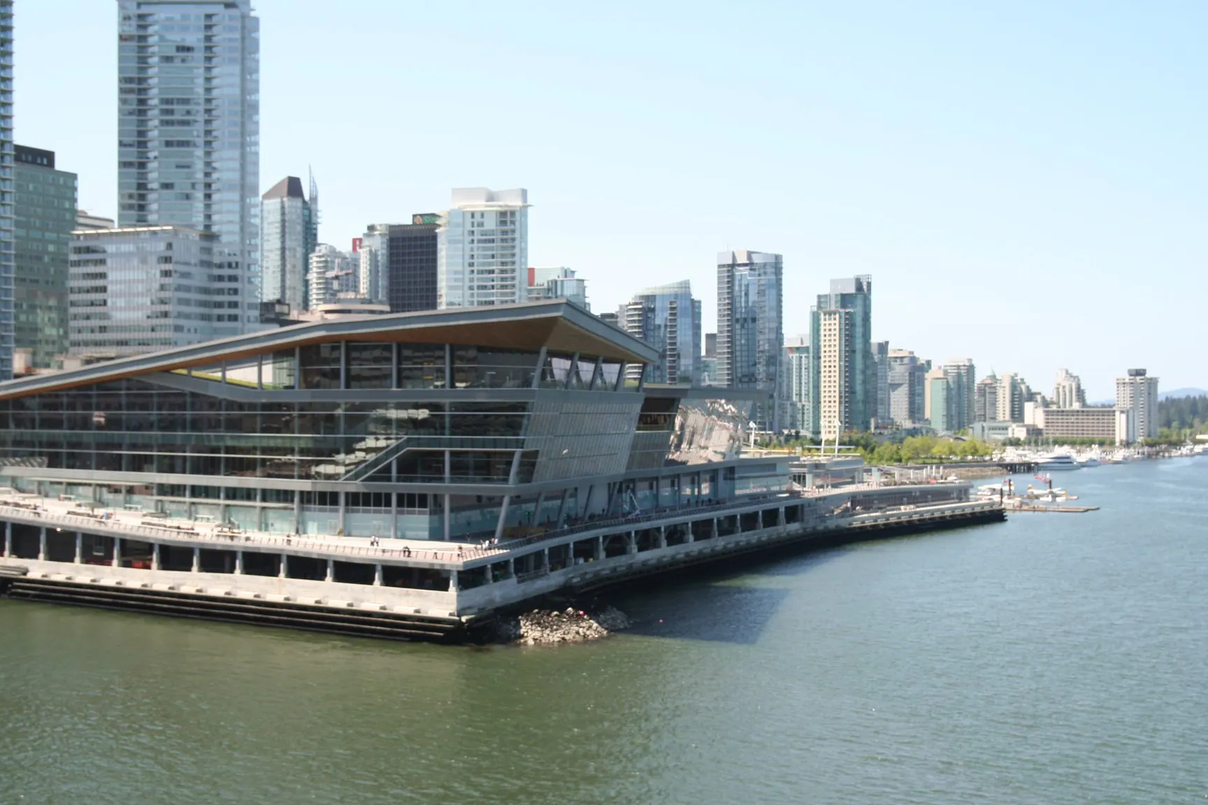 Exterior view at The Vancouver Convention Centre in Vancouver, BC