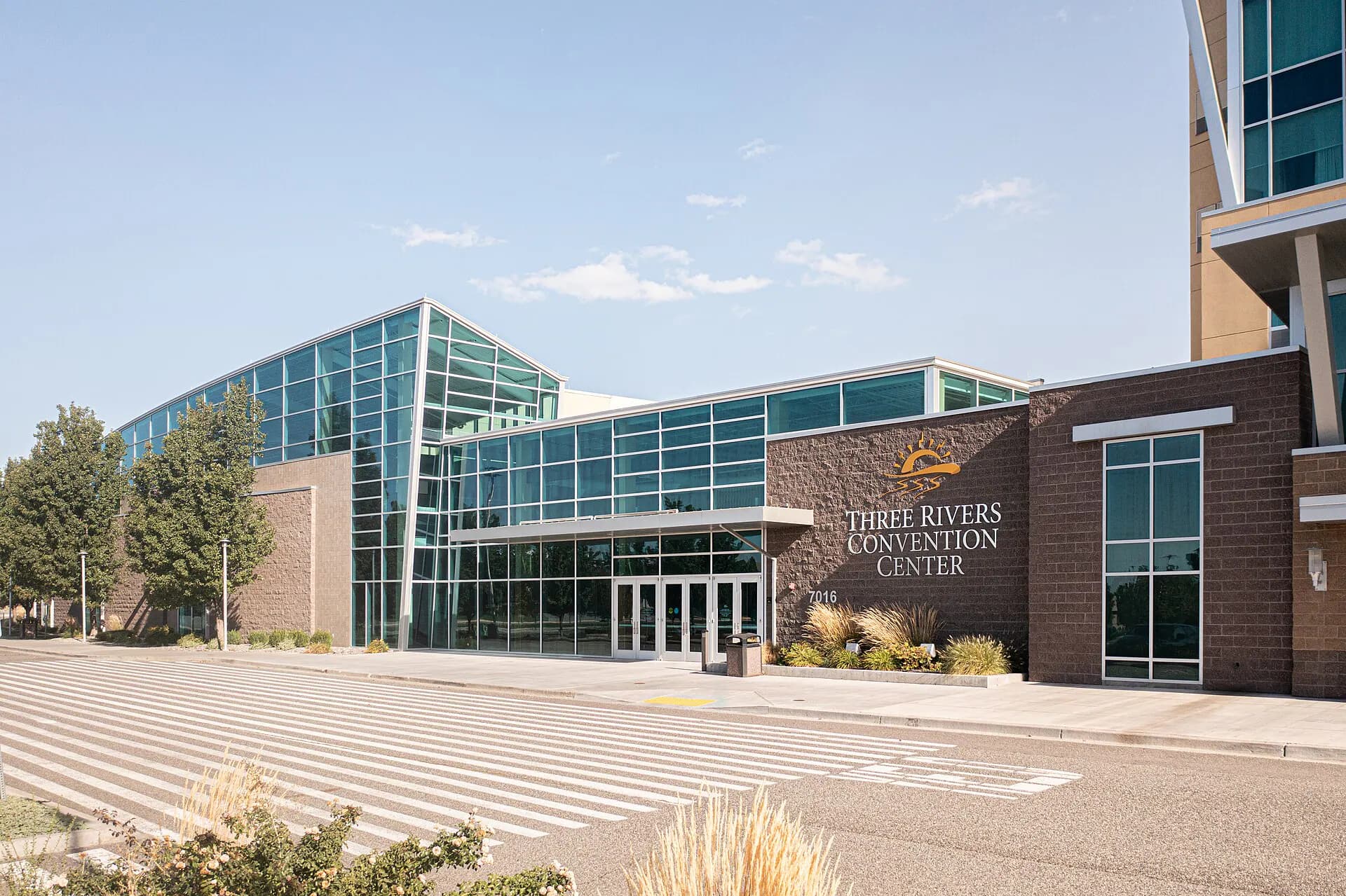 Exterior view at Three Rivers Convention Center in Kennewick, WA