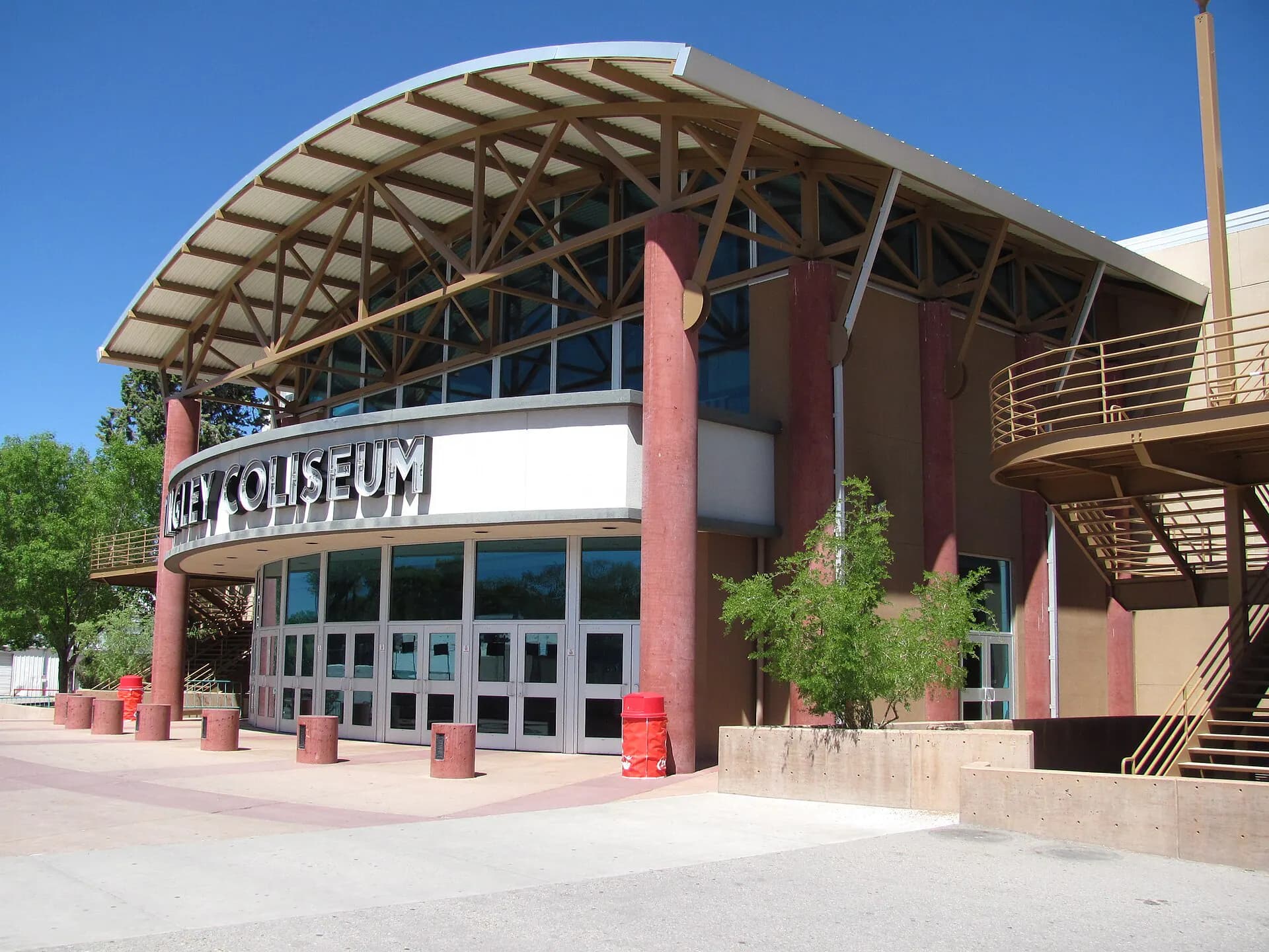 Exterior view at Tingley Coliseum in Albuquerque, NM