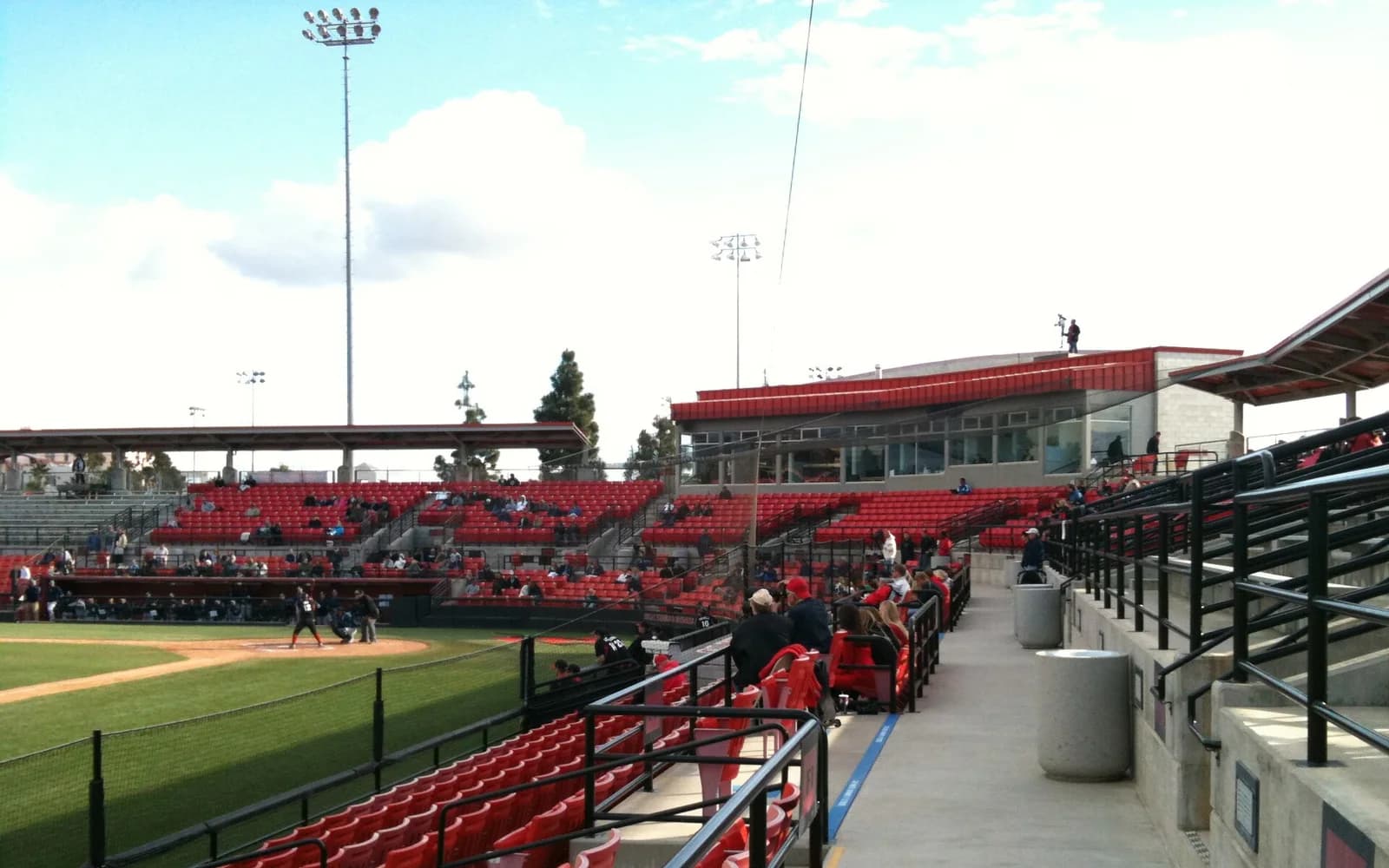 View of Tony Gwynn Stadium, home of San Diego State baseball.