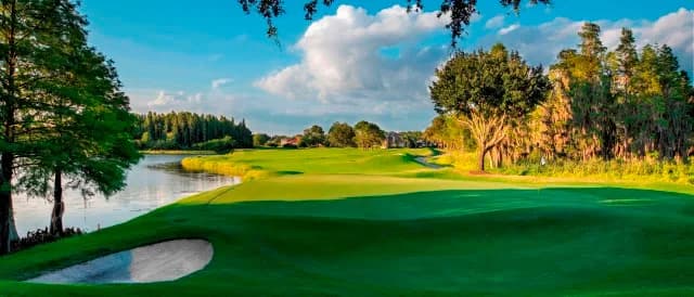 Course and water at TPC Tampa Bay.