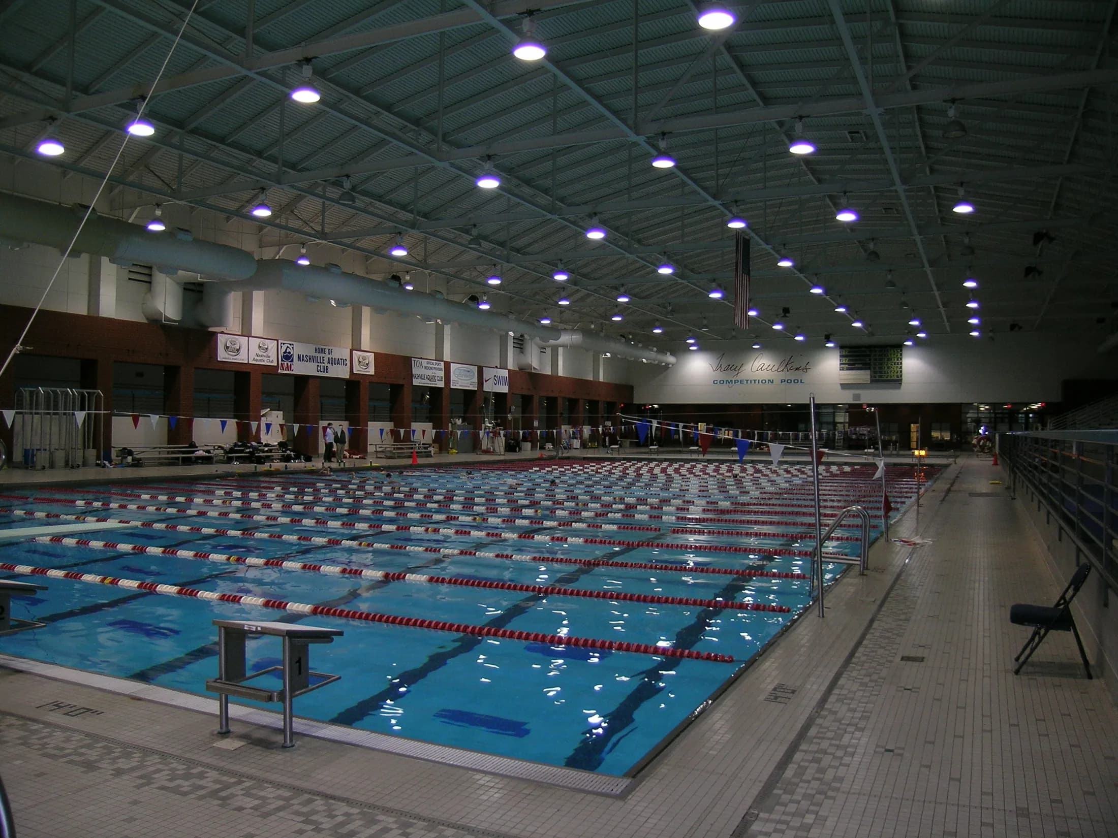 Tracy Caulkins Competition Pool — documentary venue view.