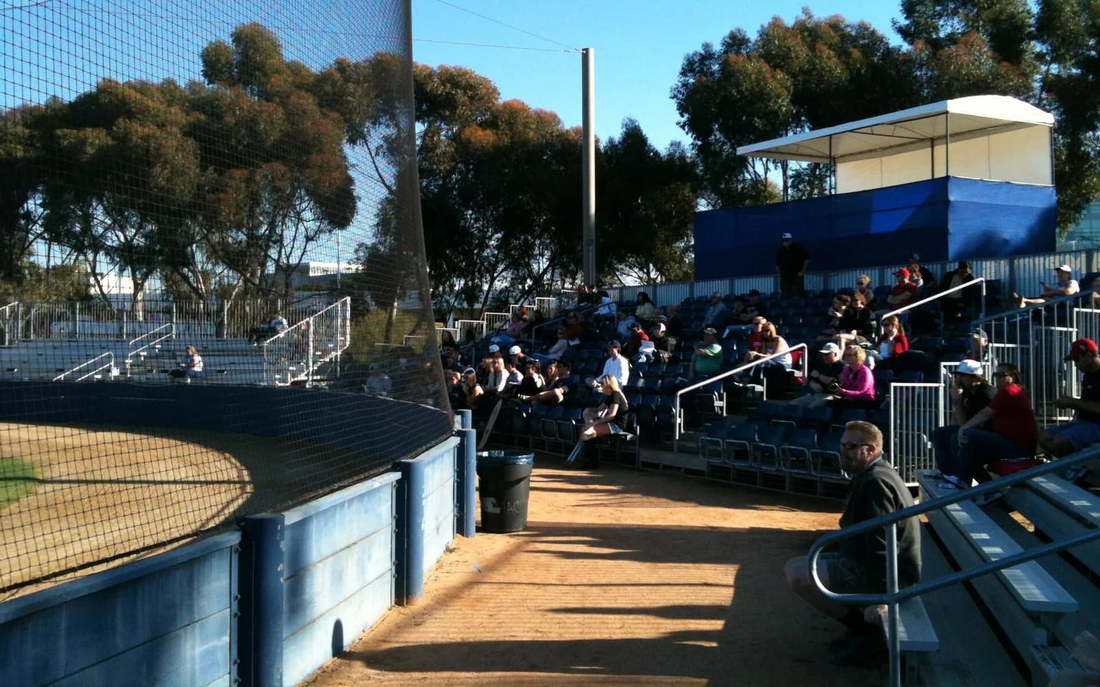 View of Triton Ballpark, home of UC San Diego baseball.