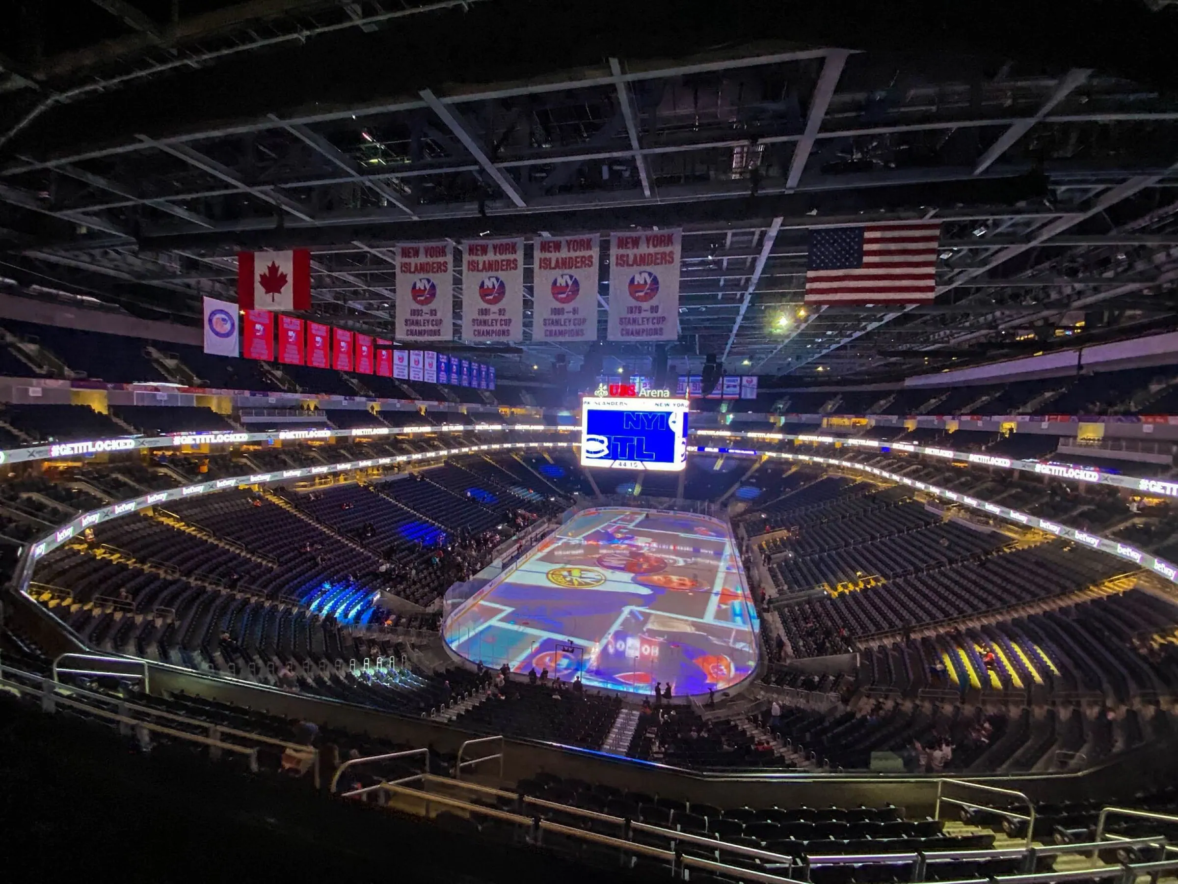UBS Arena — UBS Arena Interior.