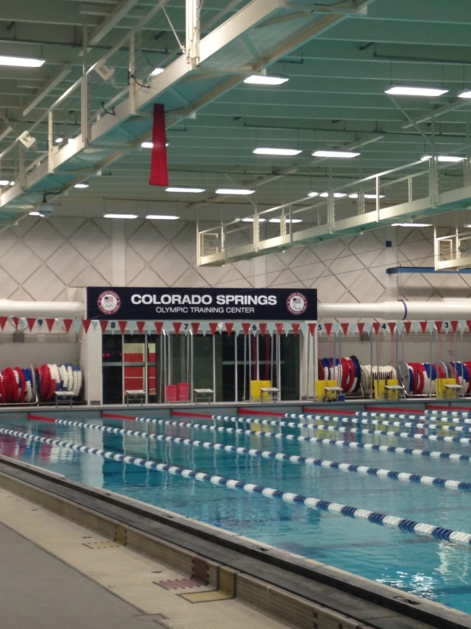 USOPC Aquatic Center — documentary venue view.