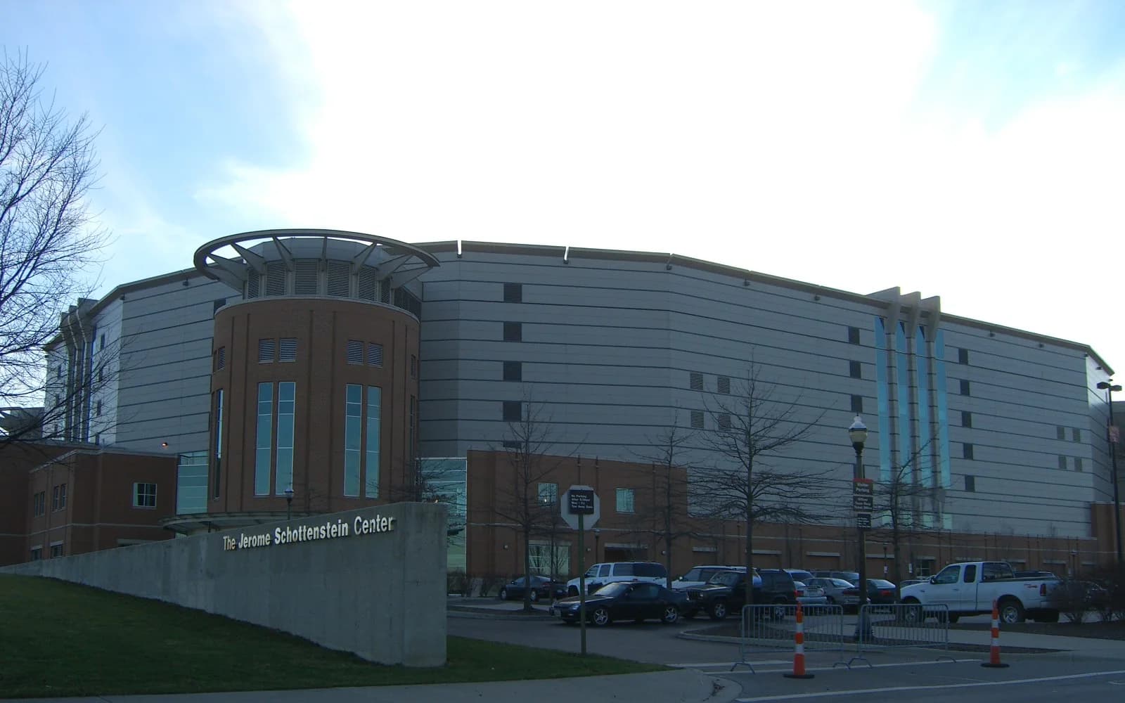View of Value City Arena, home of Ohio State basketball.