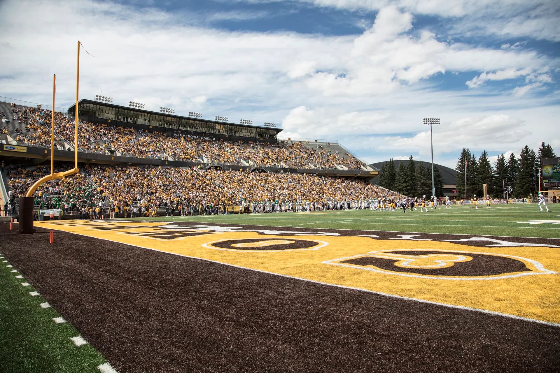 Jonah Field at War Memorial Stadium — War Memorial Stadium (Laramie, Wyoming).