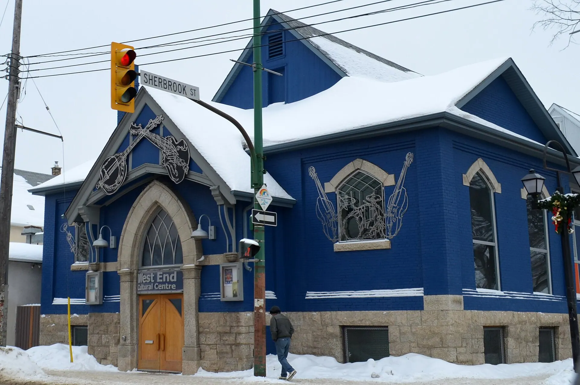 Exterior view at West End Cultural Centre in Winnipeg, MB