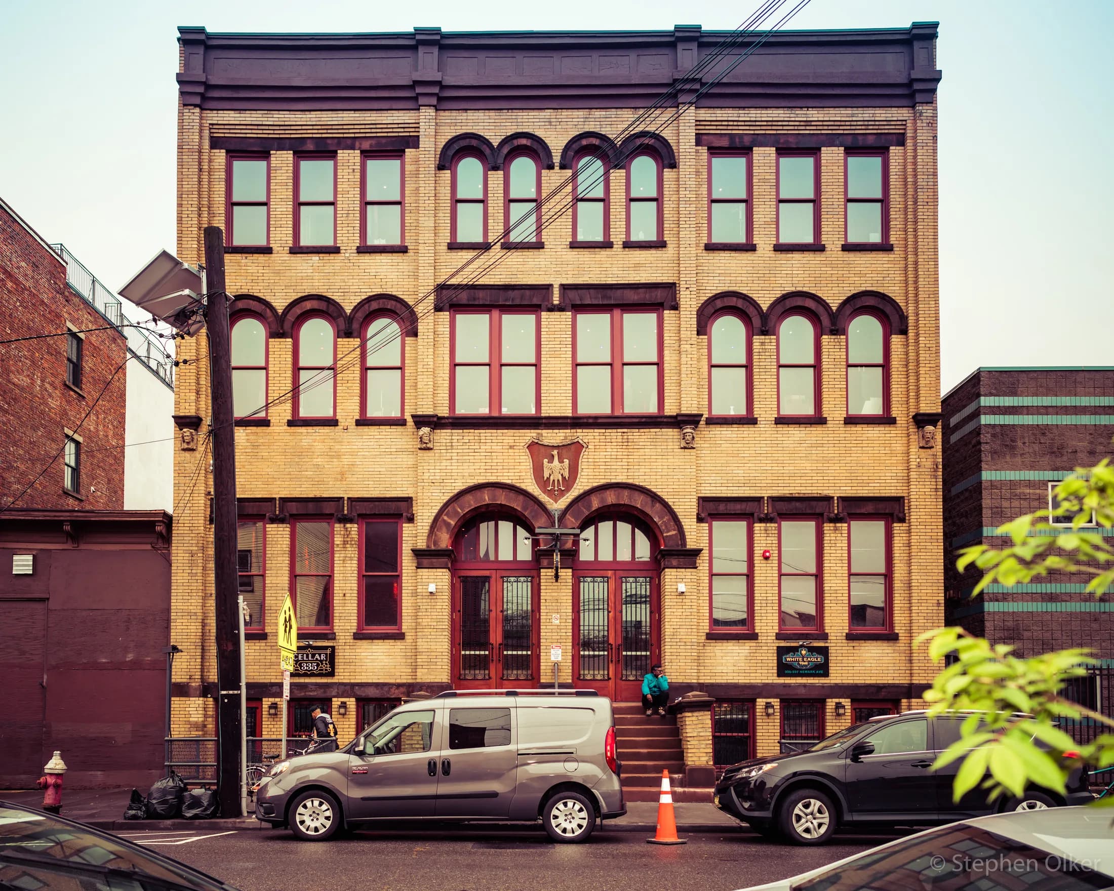 Exterior of White Eagle Hall.