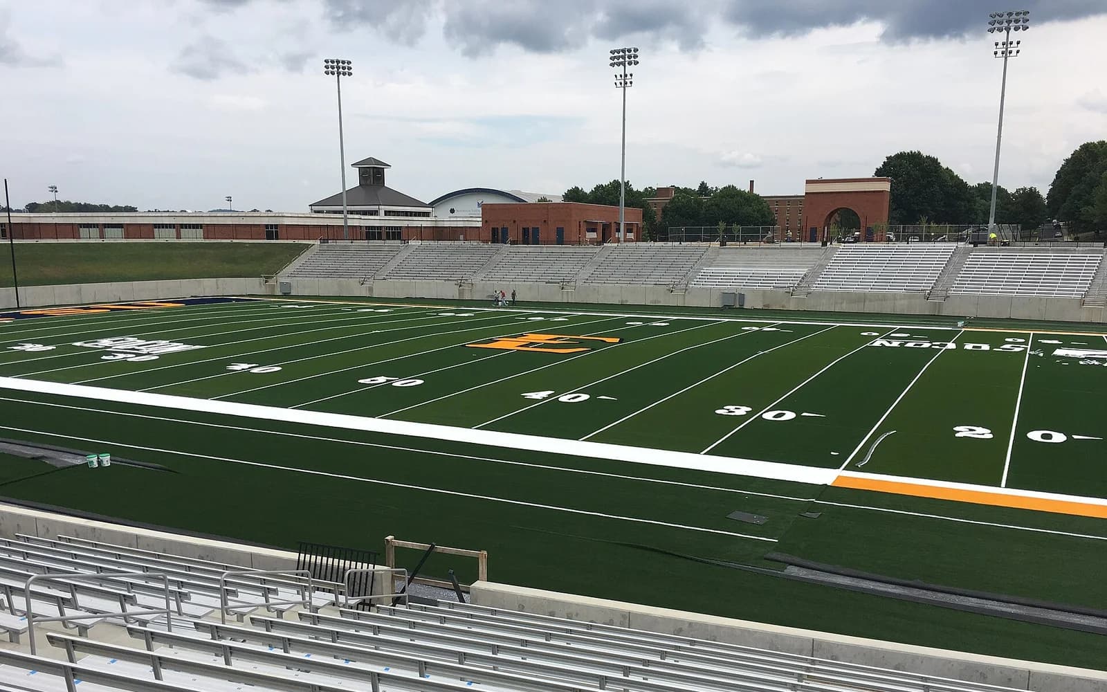 View of William B. Greene Jr. Stadium, home of East Tennessee State Buccaneers football.