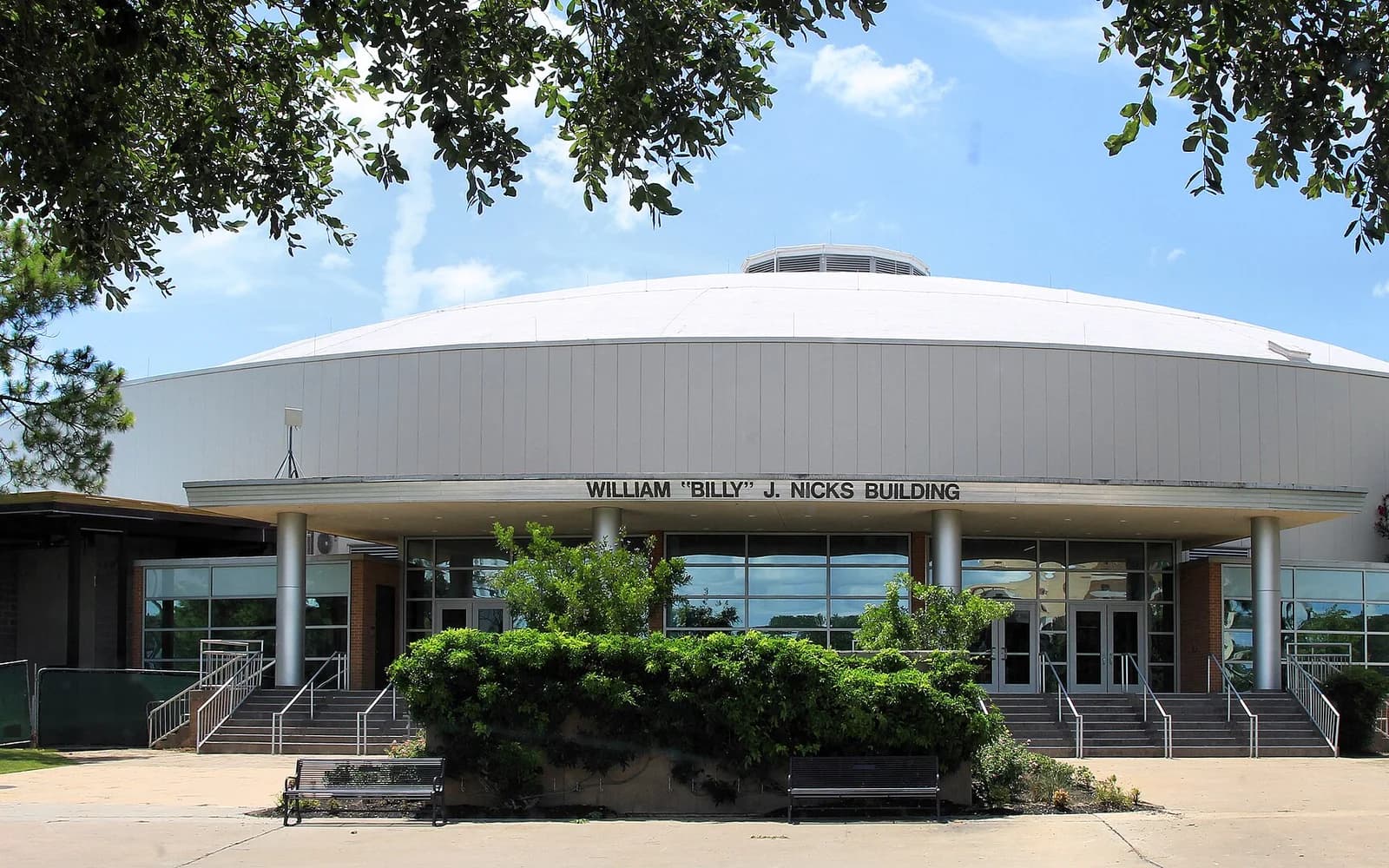 View of William J. Nicks Building, home of Prairie View A&M basketball.