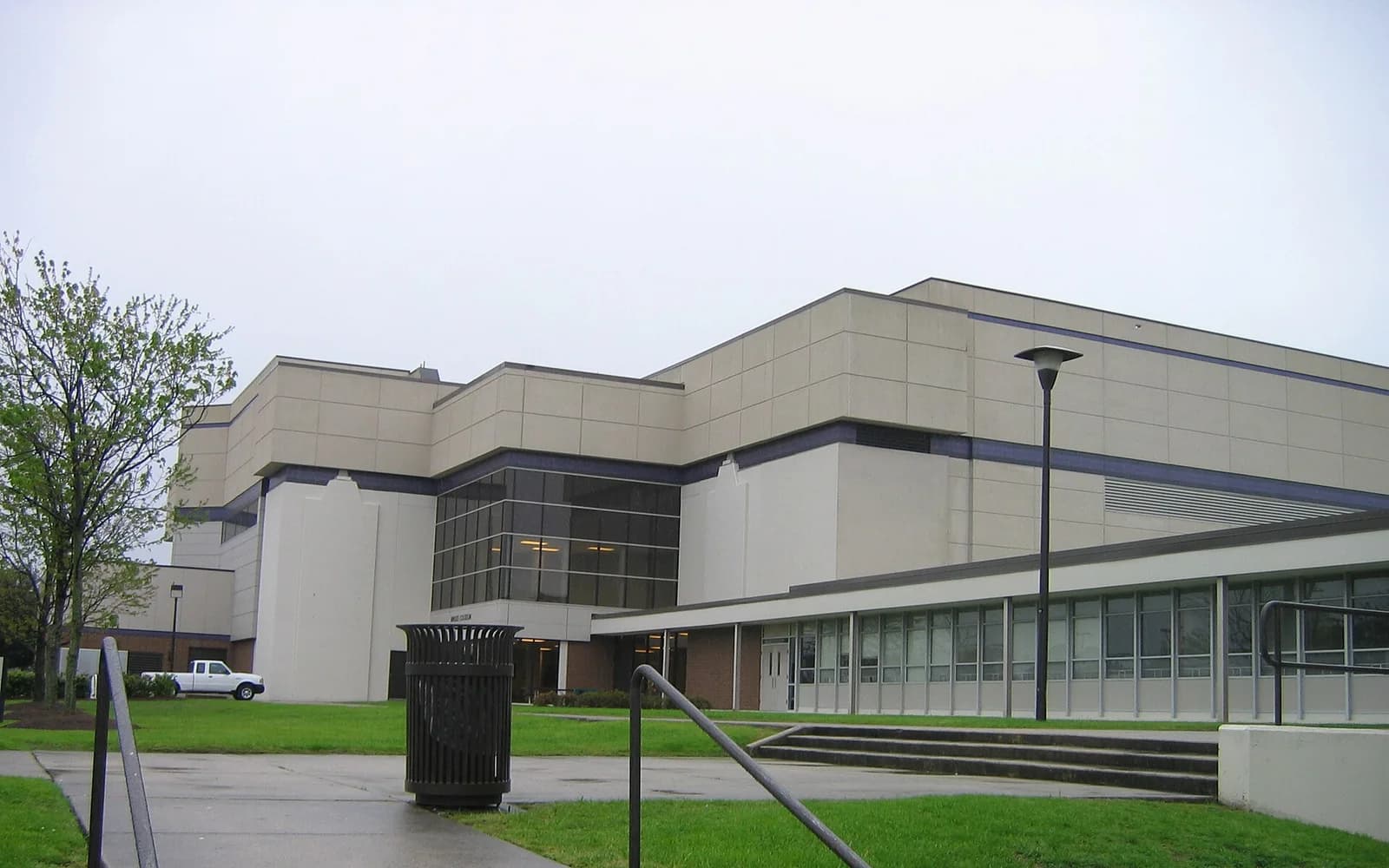 View of Williams Arena at Minges Coliseum, home of East Carolina basketball.