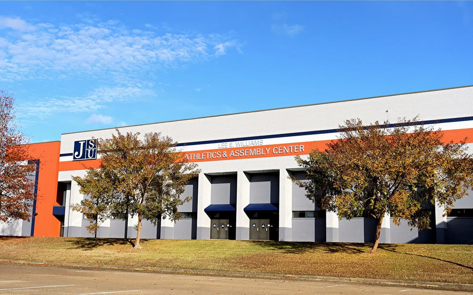 View of Williams Assembly Center, home of Jackson State basketball.