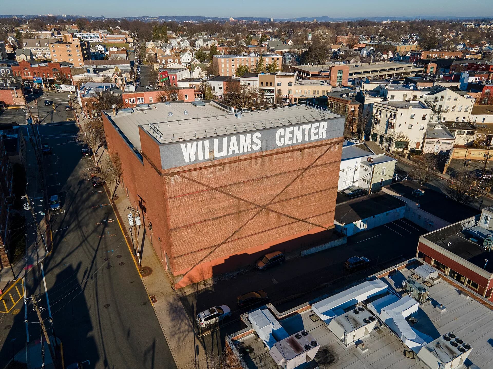 Williams Center in Rutherford, New Jersey, photographed in January 2023.