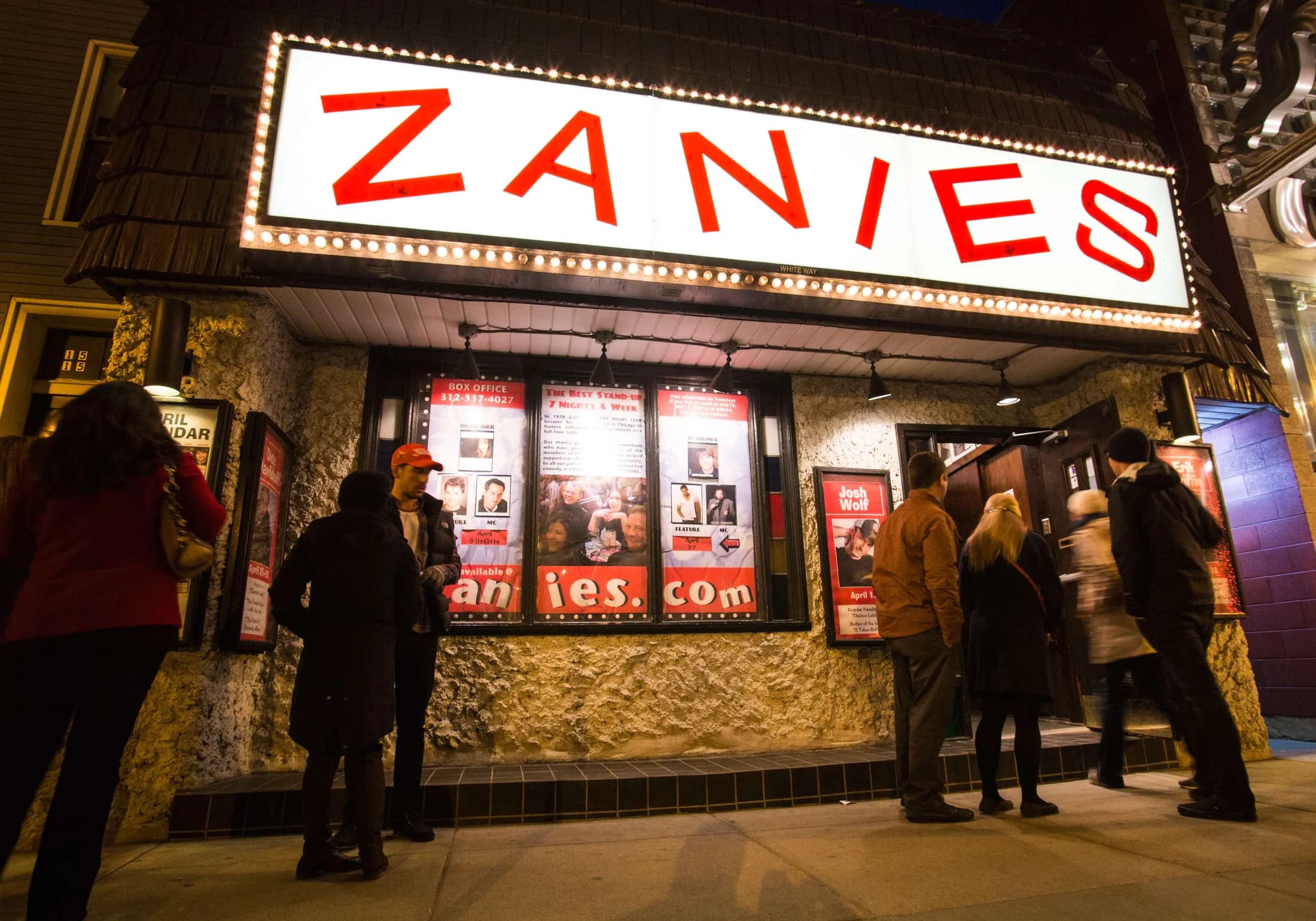 Zanies Comedy Club Chicago — documentary venue view.